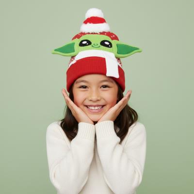 Chapéu de Malha Mandalorian de Natal – Pack 2