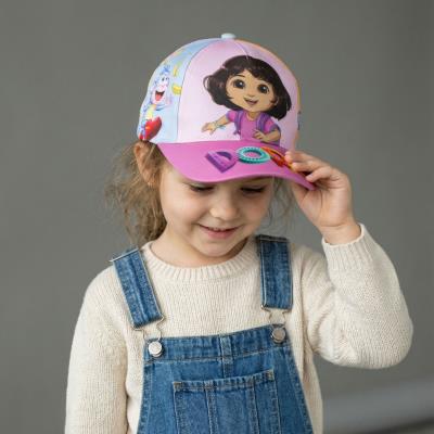 Boné Dora the Explorer com Viseira Curvada – Pack 4