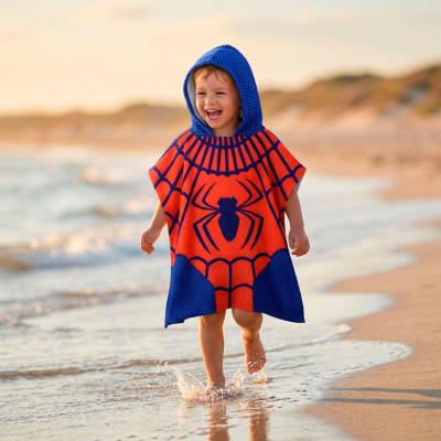 Poncho de Microfibra Licenciado Spiderman – Pack 2