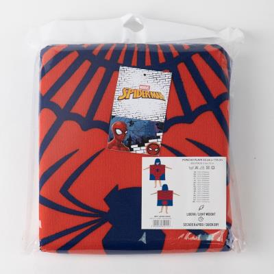 Poncho de Microfibra Licenciado Spiderman – Pack 2