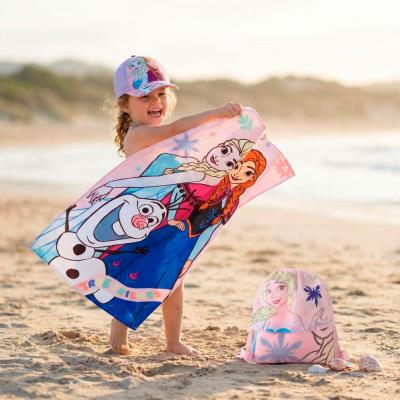Saco com Toalha Frozen – Pack 2