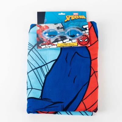 Conjunto de Toalhas com Óculos de Natação Spider-Man – Pack 2