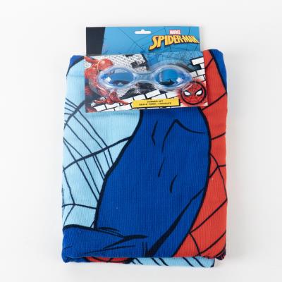 Conjunto de Toalhas com Óculos de Natação Spider-Man – Pack 2