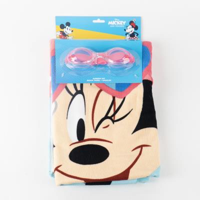 Conjunto de Toalhas e Óculos de Natação Minnie – Pack 2