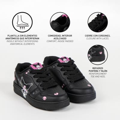 Sola Esportiva PVC Hello Kitty Kuromi – Pack 12
