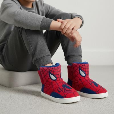Aplicações para Botas de Chinelos Domésticos Spider-Man – Pack 12