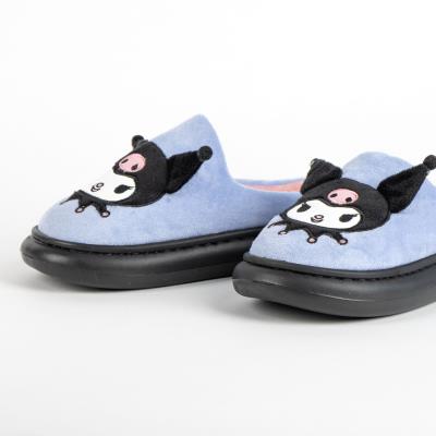 Chinelos de Casa Abertos Hello Kitty Kuromi – Conforto Ousado – Pack 12