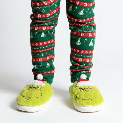 Chinelos de Casa Abertos The Grinch – Conforto e Estilo – Pack 12
