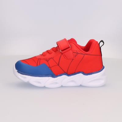 Sola Esportiva EVA Leve com Luzes Spider-Man – Pack 12
