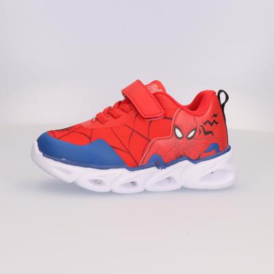Sola Esportiva EVA Leve com Luzes Spider-Man – Pack 12