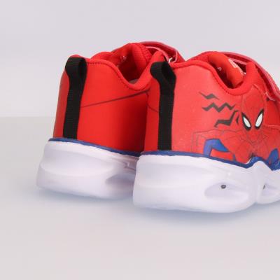 Sola Esportiva EVA Leve com Luzes Spider-Man – Pack 12