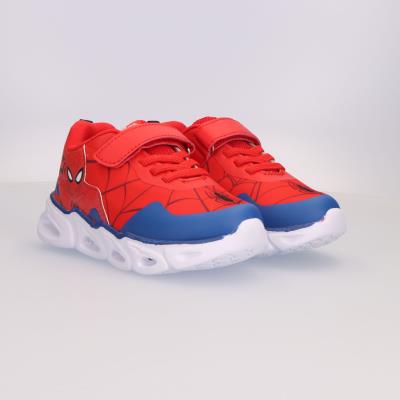 Sola Esportiva EVA Leve com Luzes Spider-Man – Pack 12