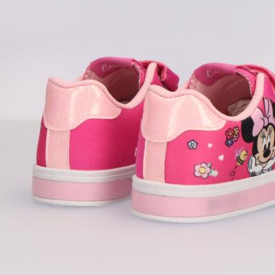 Tênis de Lona com Luzes Minnie Mouse – Pack 12