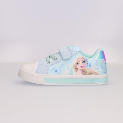 Ténis de Lona com Sola de PVC com Luzes Frozen para Revenda – Pack 12