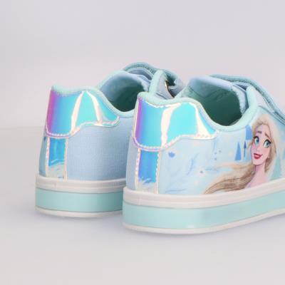 Ténis de Lona com Sola de PVC com Luzes Frozen para Revenda – Pack 12
