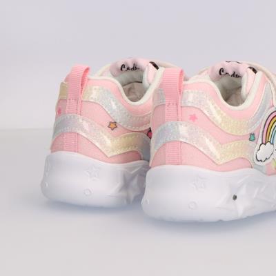 Sola Esportiva EVA Leve com Luzes Hello Kitty – Pack 12