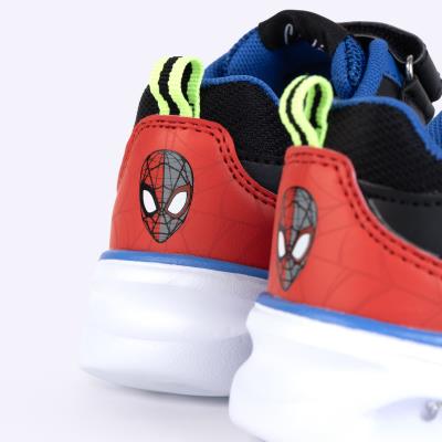 Sola EVA Leve Esportiva com Luzes Spider-Man Milhas – Pack 12
