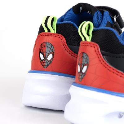 Sola EVA Leve Esportiva com Luzes Spider-Man Milhas – Pack 12