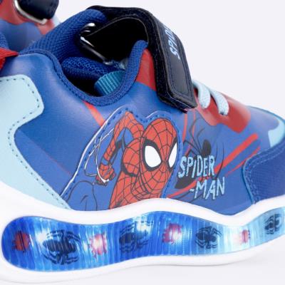 Sola Esportiva PVC com Luzes Spider-Man – Pack 12