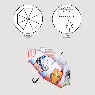 Guarda-Chuva Manual Avengers – Pack 8