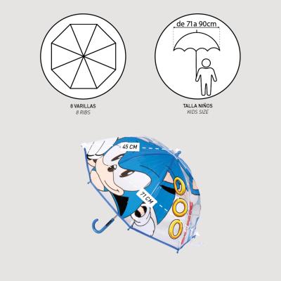 Guarda-Chuva Manual Sonic – Pack 4