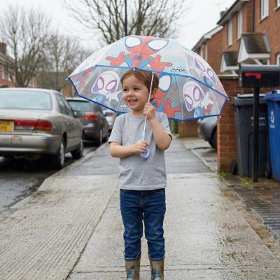 Guarda-Chuva Manual Bubble Spidey – Pack 4