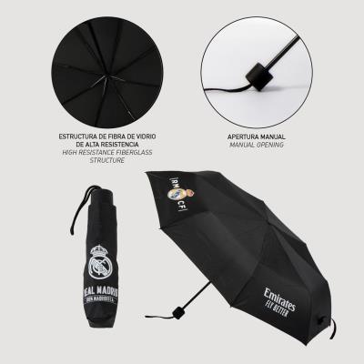 Guarda-Chuva Manual Real Madrid Oficial – Pack 4