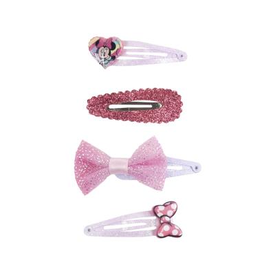 Clipes de Cabelo Minnie Mouse – Conjunto de 4 Peças – Pack 6