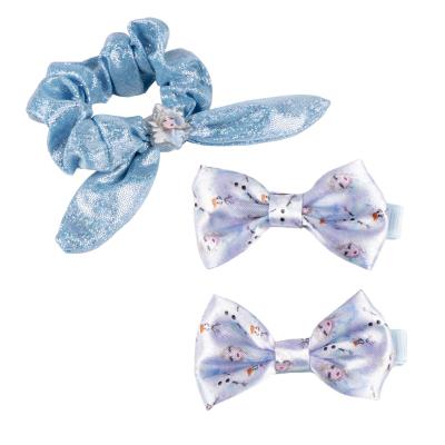 Acessórios de Cabelo Laços – 3 Peças Frozen – Pack 12