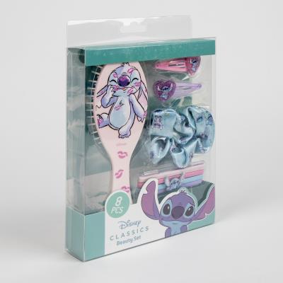 Acessórios de Exibição de Conjunto de Beleza Stitch – Pack 6