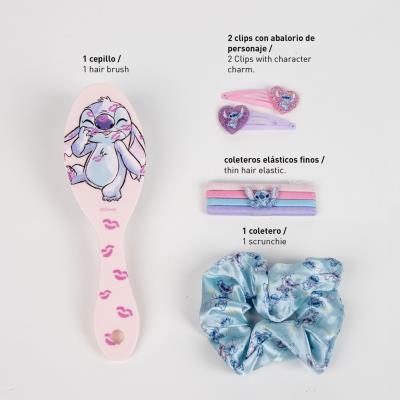 Acessórios de Exibição de Conjunto de Beleza Stitch – Pack 6