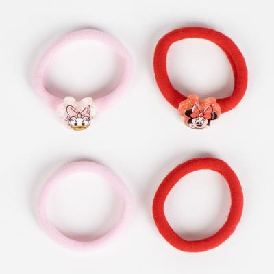 Conjunto de Acessórios de Cabelo Minnie Mouse – 4 Peças – Pack 12
