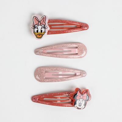 Conjunto de Clips para Cabelo Minnie Mouse – 4 Peças – Pack 12
