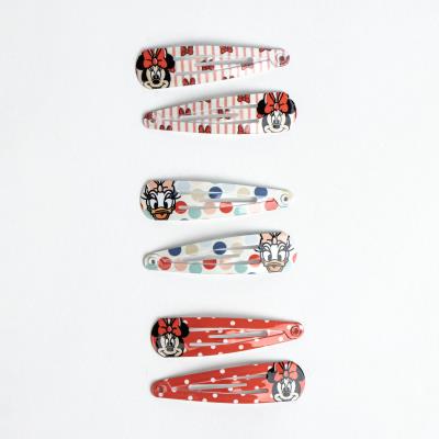 Conjunto de Clips para Cabelo Minnie Mouse – 6 Peças – Pack 12