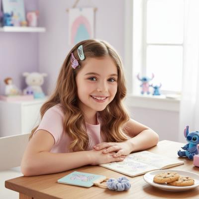 Clipes de Cabelo Stitch – 4 Peças – Pack 12