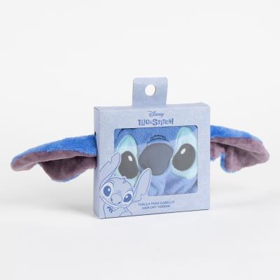 Toalha de Cabelo Stitch para Cuidados Pessoais – Pack 6