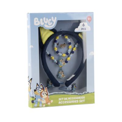 Conjunto de Acessórios de Beleza 6 Peças Bluey – Pack 6
