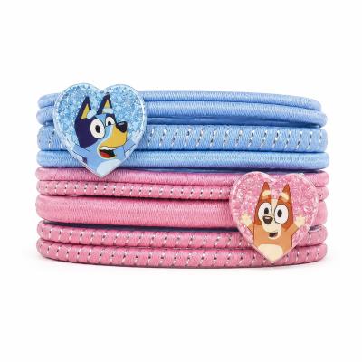 Acessórios Elásticos para Cabelo Bluey – 8 Peças – Pack 12