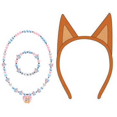 Conjunto de Jóias 3 Peças Bluey – Pack 6