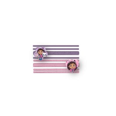 Acessórios Elásticos para Cabelo Casa de Bonecas Gabby – 8 Peças – Pack 12