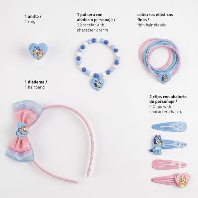 Acessórios de Exibição para Conjunto de Beleza Bluey – Pack 12