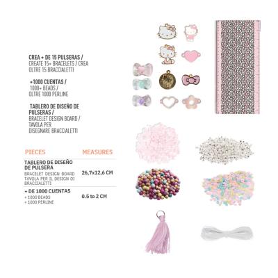 Conjunto DIY de Pulseira Hello Kitty – Pack 4