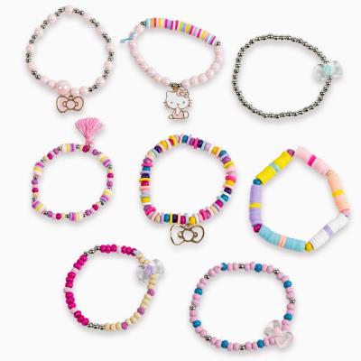 Conjunto DIY de Pulseira Hello Kitty – Pack 4