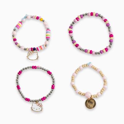 Conjunto DIY de Pulseira Hello Kitty – Pack 4