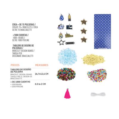 Conjunto DIY Pulseira Real Madrid – Pack 4
