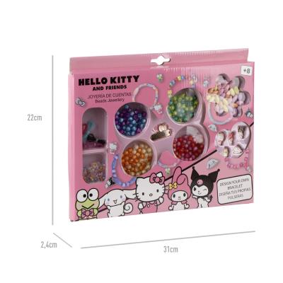 Pulseira DIY de Beleza Hello Kitty – Pack 4
