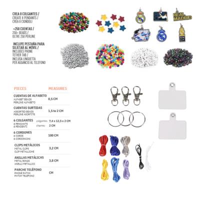 Conjunto DIY Clipe de Saco Real Madrid – Pack 4