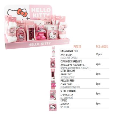 Exibição de Conjunto de Cuidados Pessoais Hello Kitty