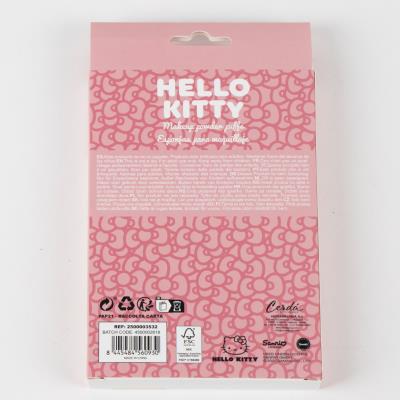 Esponja de Maquiagem Hello Kitty – Pack 6