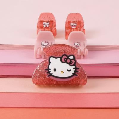 Conjunto de Clips para Cabelo Hello Kitty – 5 Peças – Pack 5